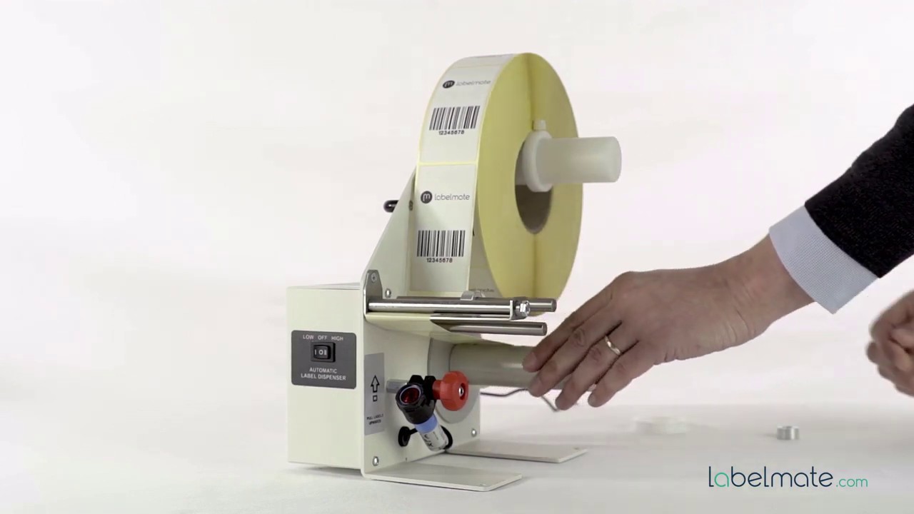 Verdeel uw etiketten op een individuele manier met een labeldispenser