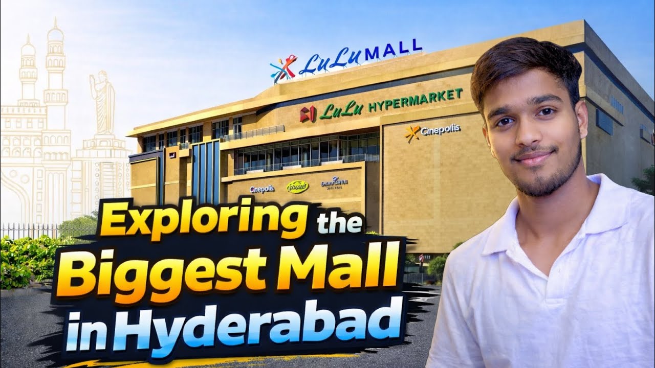 Hyderabad Biggest Mall Vlog 🏬 | Sarath City Capital Mall Full Tour | Shopping, Food Court & Fun 😍