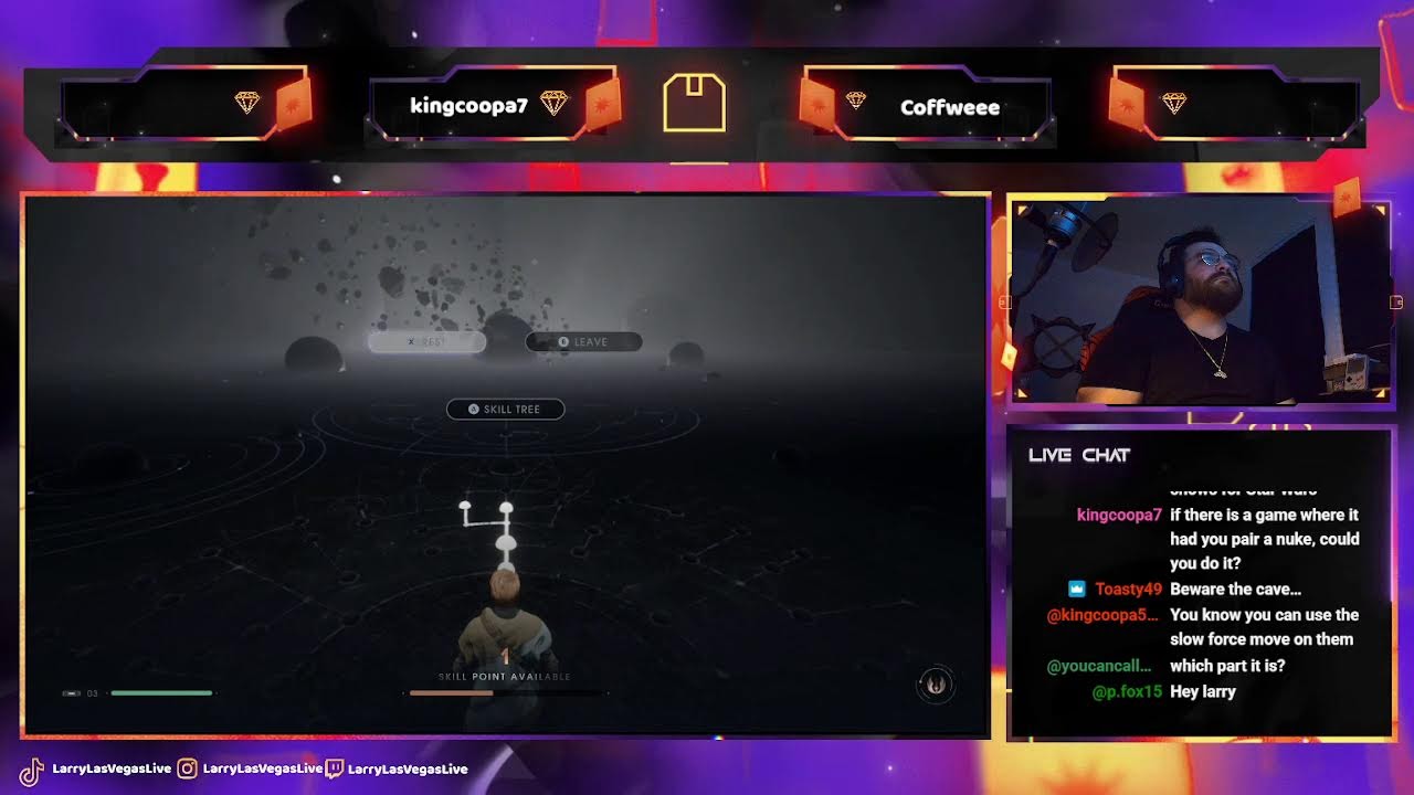 Larry Becomes a Jedi!? Star Wars Jedi: Fallen Order ! Come Hang!