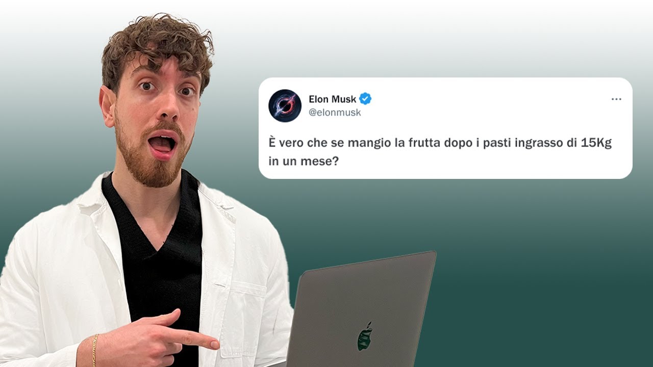 NUTRIZIONISTA REAGISCE ALLE DOMANDE PIÙ STRANE DI INTERNET!