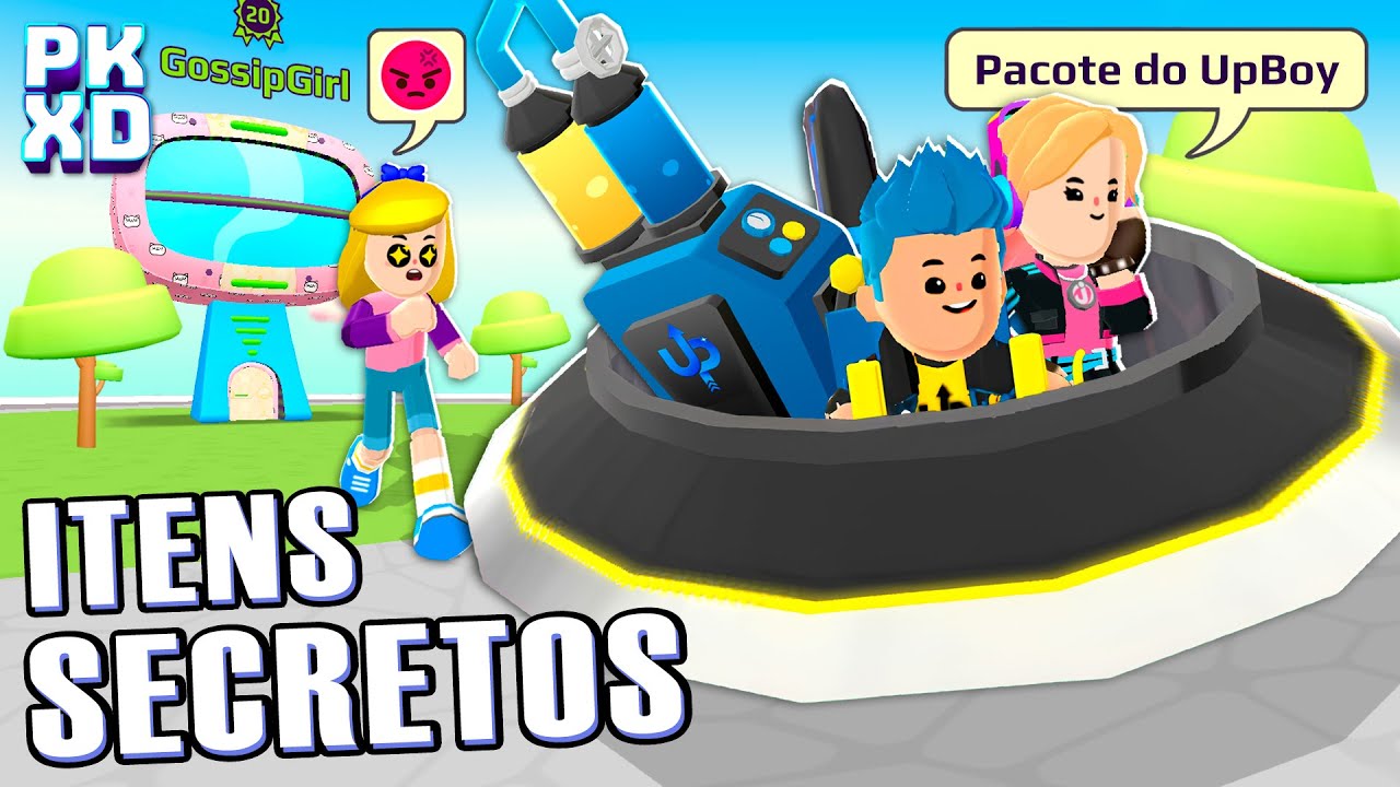 👀 Revelei os ITENS SECRETOS do Pacote do UPBOY no PK XD