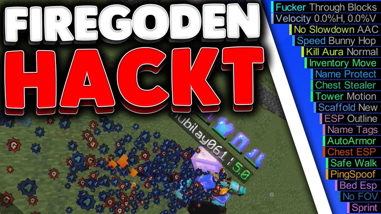 HACK CLIENT TEST in MINECRAFT - FIREGODEN HACKT ?! 🔥