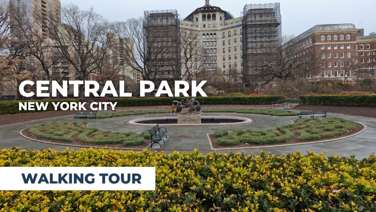 Central Park Walking Tour 4K — Fifth Avenue Entrance (East Side) | NYC 4K Walk
