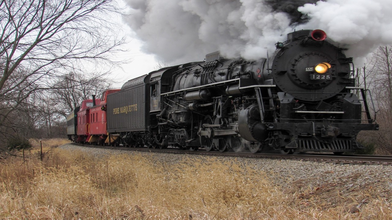 Pere Marquette 1225: North Pole Express 2021 (4K)