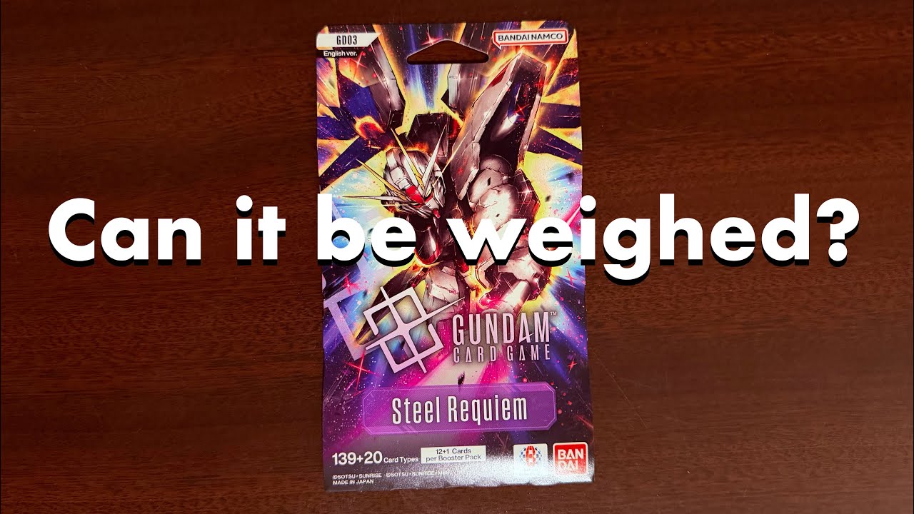 Можно ли его взвесить? Gundam: Steel Requiem, рюкзаки в защитных чехлах.
