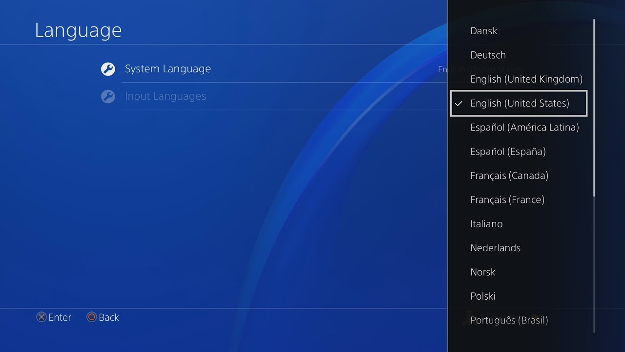 Как сменить язык на PS4!