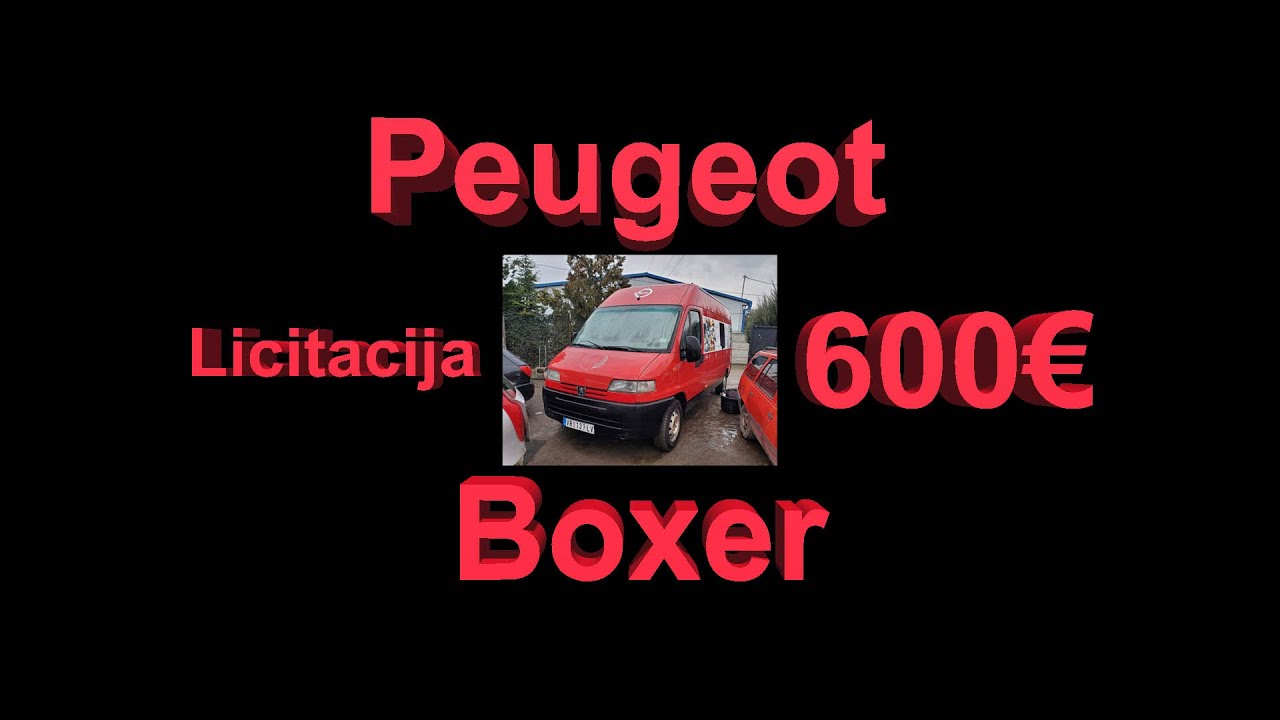 Auto-otpad Kidi. Peugeot Boxer 2.5 D