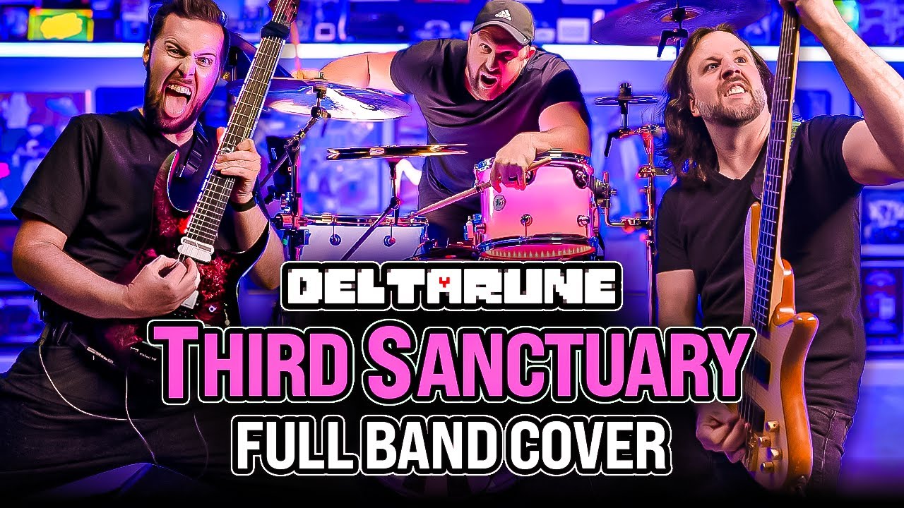 Deltarune - The Third Sanctuary - goes harder | Full Band Cover | Metal Version