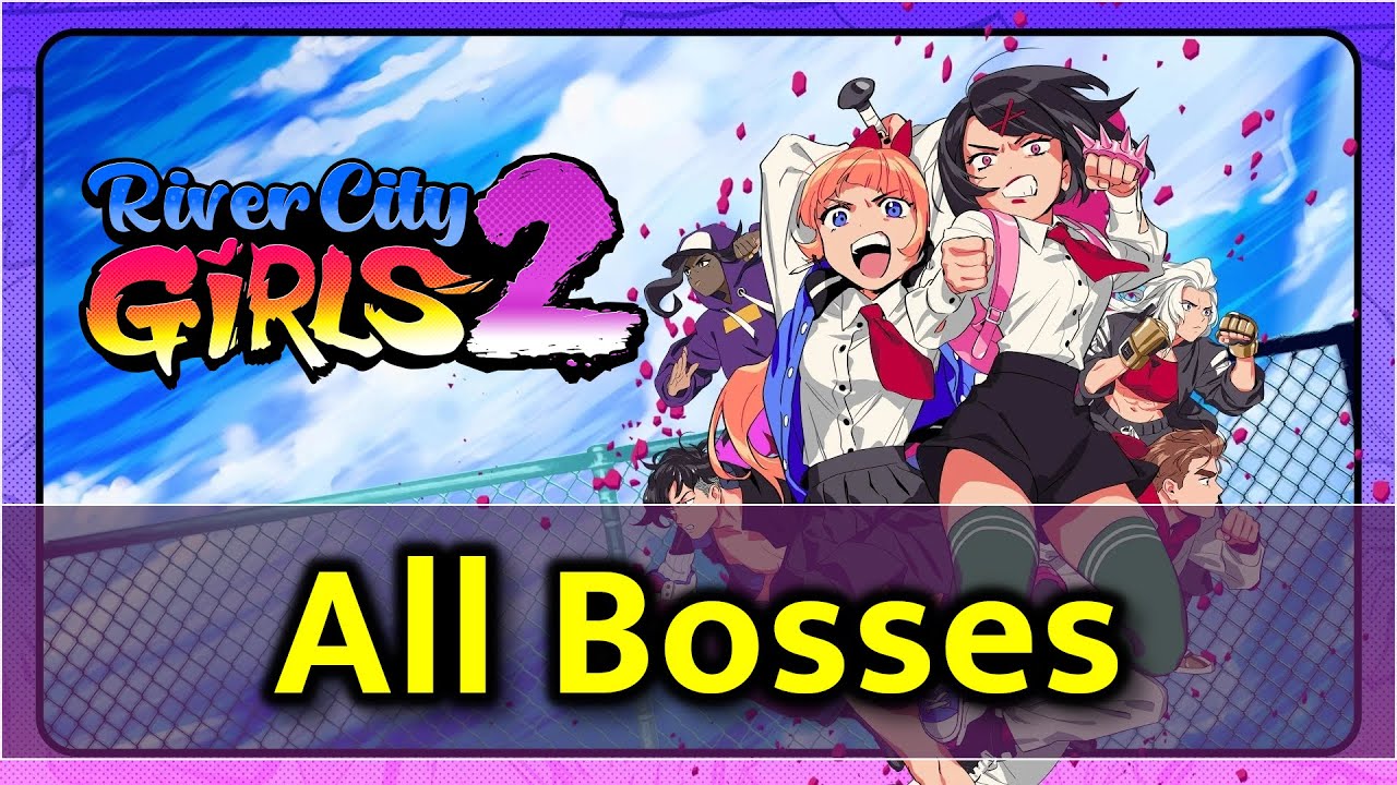 River City Girls 2 - All Boss Fights