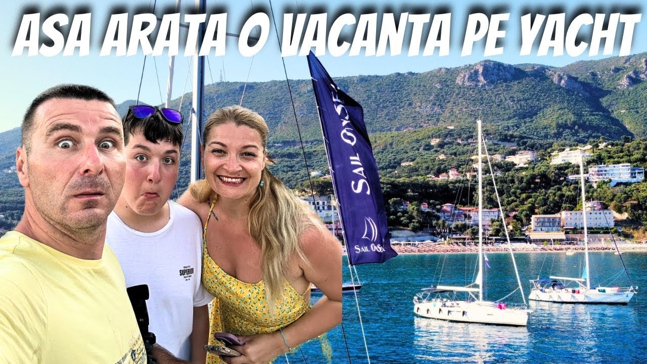 Uite cum arată o VACANTĂ PE YACHT ÎN GRECIA | O săptămână printre insulele din Marea Ionică