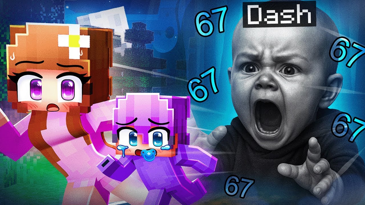 Играю за 67-го МАЛЫША, чтобы потроллить друзей в Minecraft…