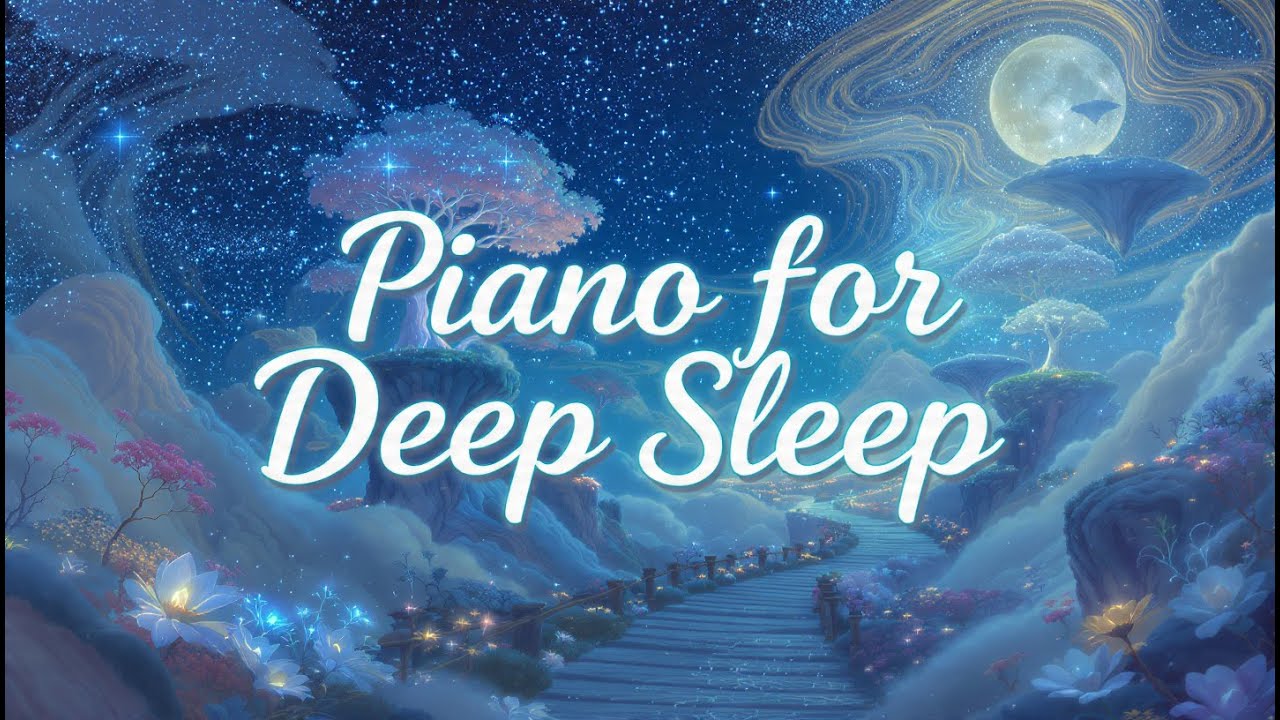 Sleepy Piano Music for Deep Sleep & Relaxation | Calm Instrumental Study & Stress Relief
