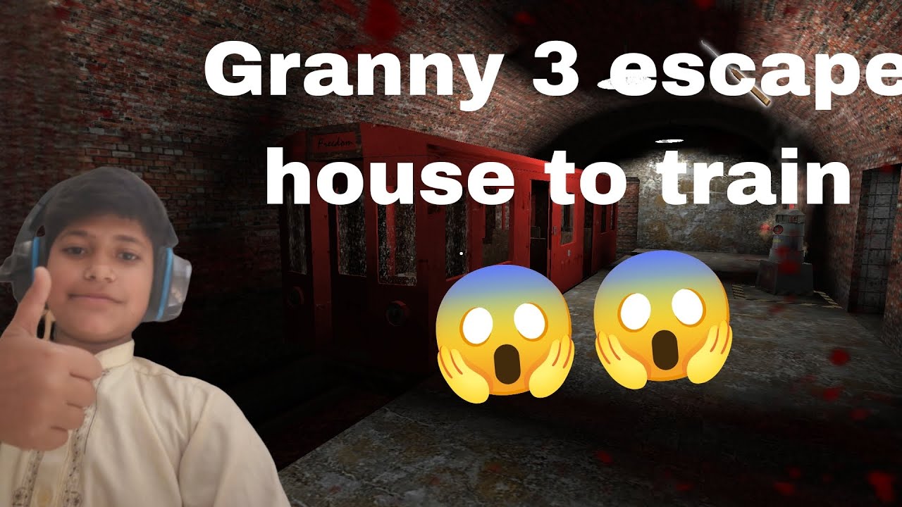 Granny escape house to train like and subscribe 😱😱😱😱😱
