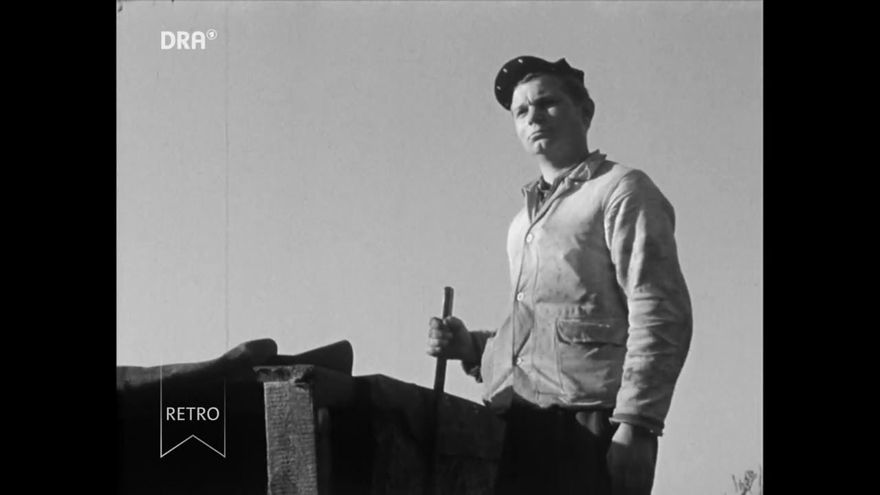 DDR-Fernsehen: Raumzellenbauweise in Hoyerswerda 1964