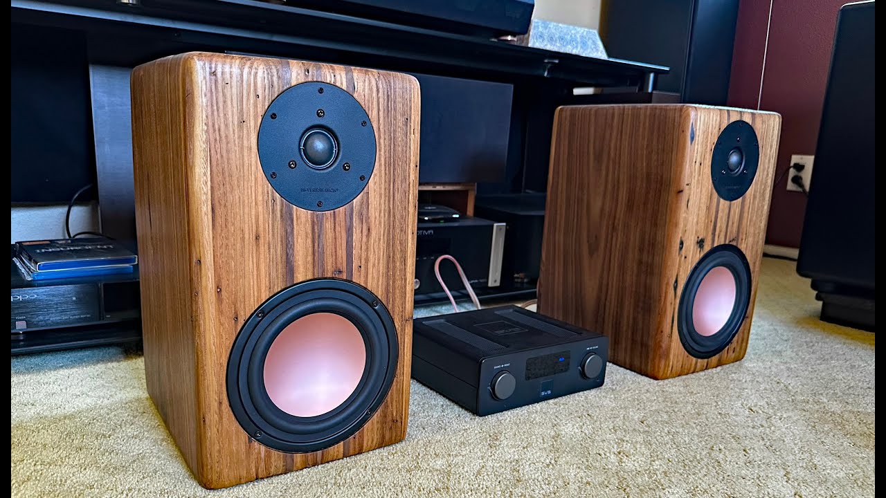 DIY Hi Fidelity Speakers in Reclaimed Wood