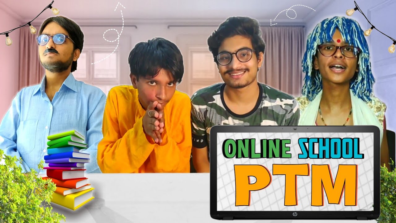 Online school PTM // yashesh gajjar// comedy video.
