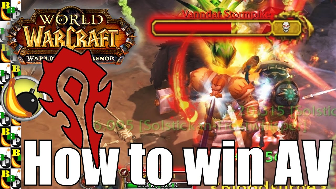 How to Win Alterac Valley as Horde
