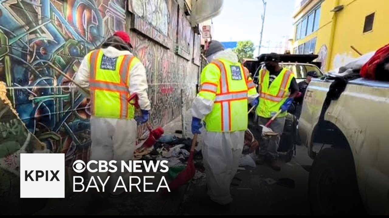 San Francisco homeless camp cleanup crews face daunting conditions