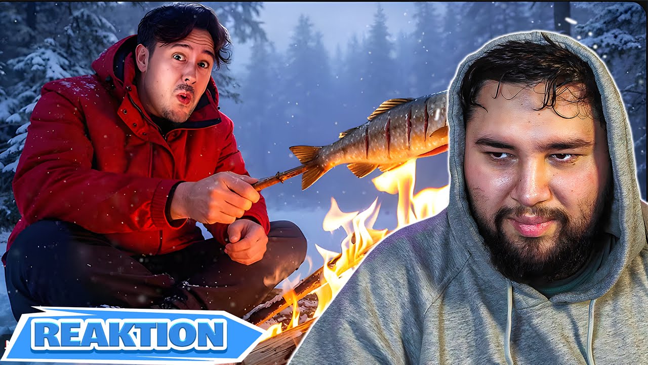 Kochen wie früher 🔥 Kein Strom, nur Feuer & Lachs | Reaktion