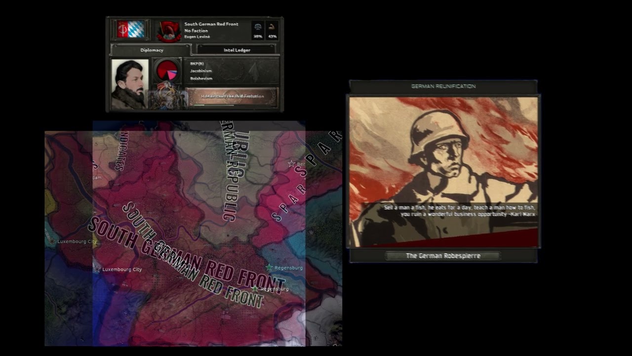 HOI4 CW Official Super Event - German Reunification (Bavaria, Eugen Levine)