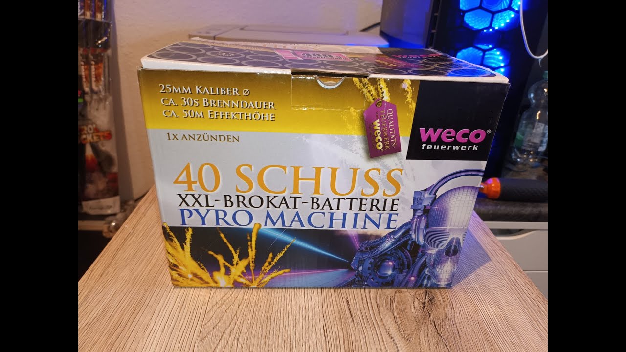 Pyro Machine Weco | PyroBrille | GER