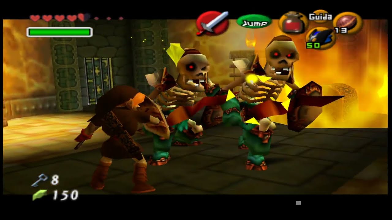 Stalfos and Dinolfos Dishonorable Battling