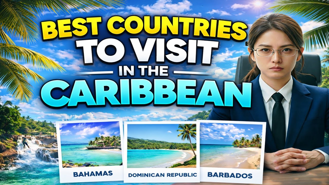 Top10 Best Countries to Visit in the Caribbean  | Most Beautiful Islands You Must See