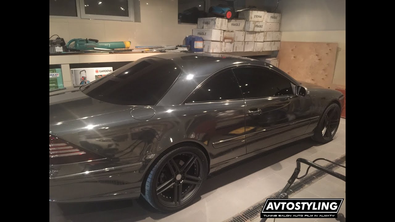 Mercedes CL 500 Черный хром