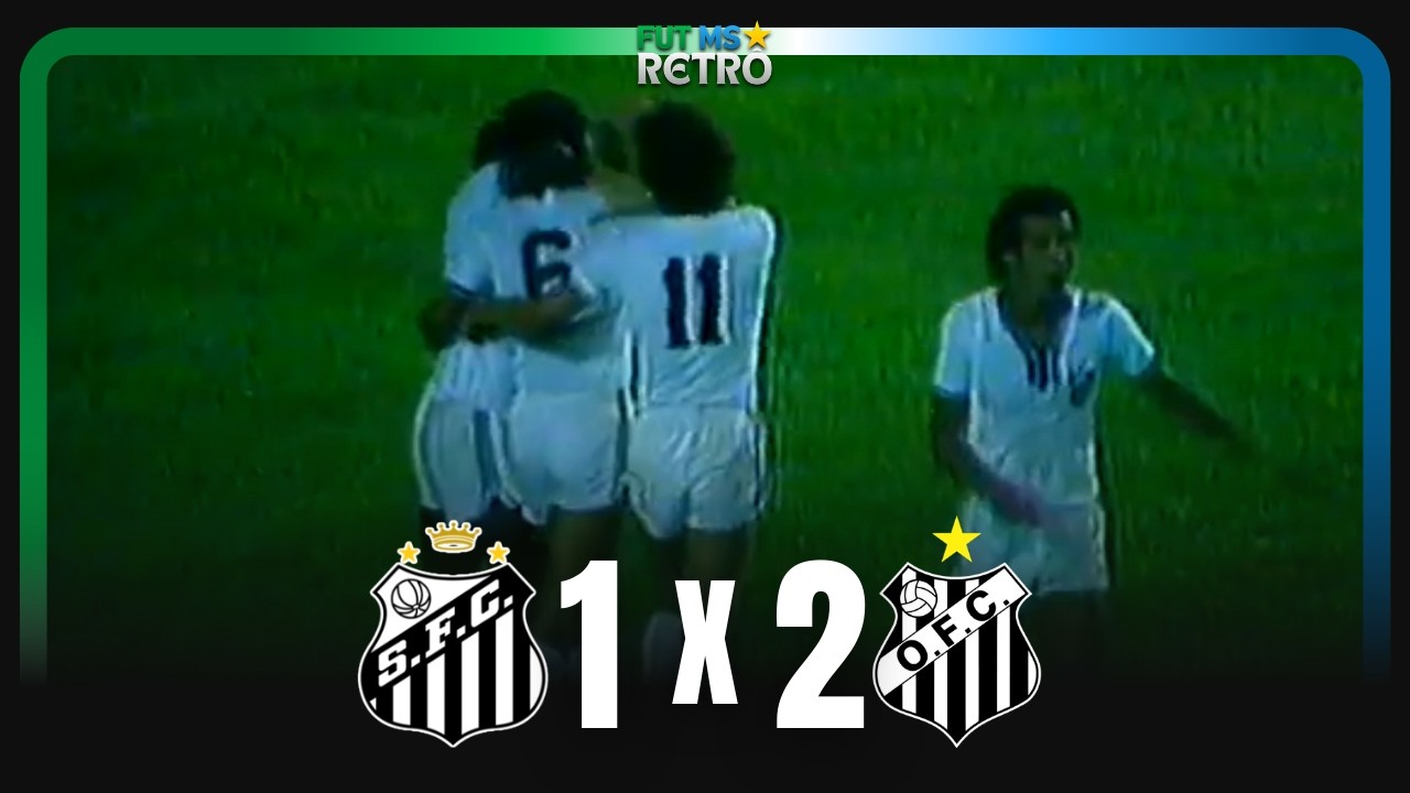 HÁ 48 ANOS O GALO CALAVA O PACAEMBU! – Santos 1 x 2 Operário-MS | Confusão e invasão em 1978