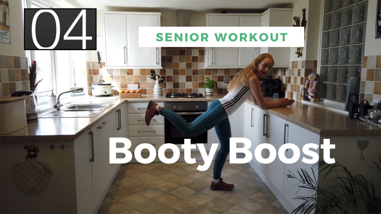 10 minute STANDING Booty (Glute) Senior Workout