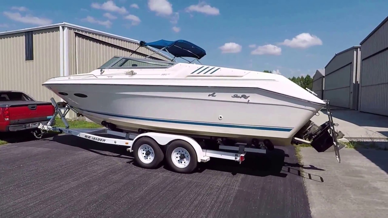 1990 Sea Ray 260 OV For Sale near Norris Lake TN - SOLD!