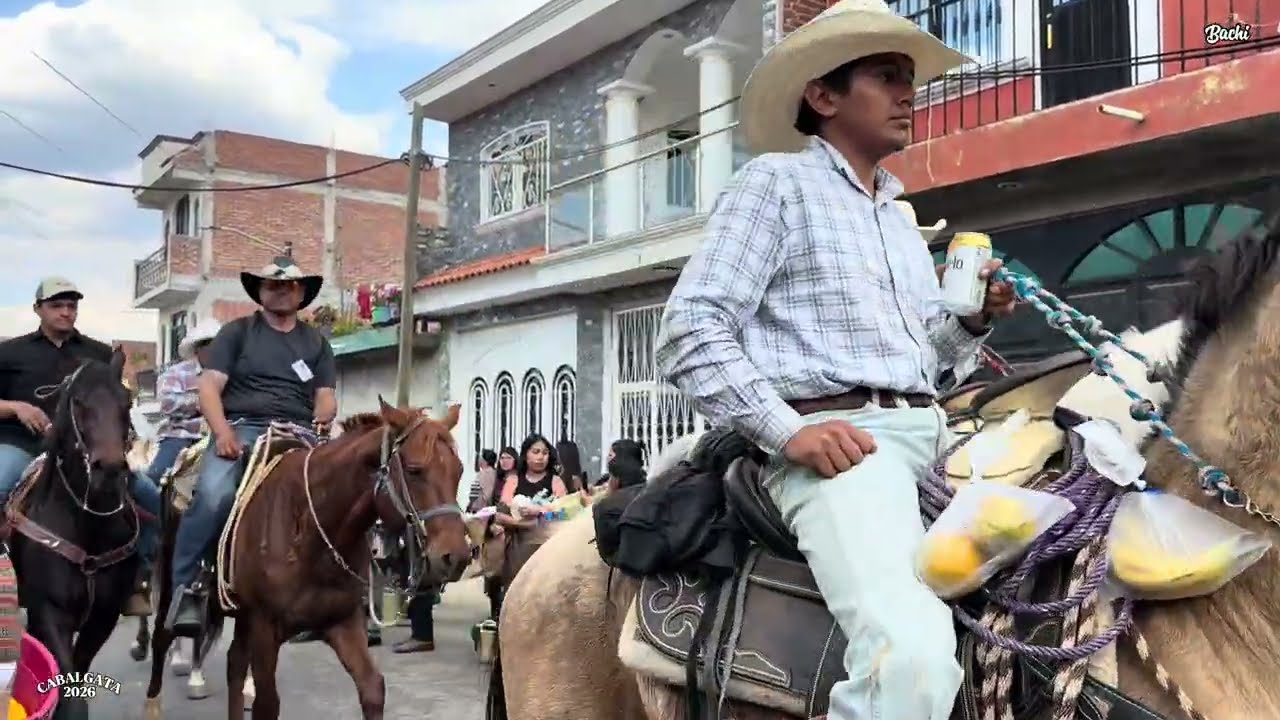 #4 TODO una COSTUMBRE (CABALGATA) de este AÑO 2026 Santiago Azajo!!!
