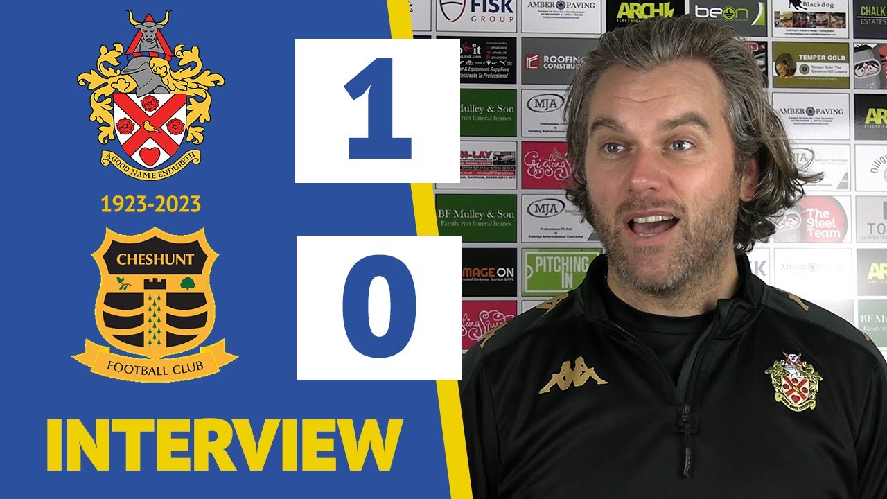 “WE COULD’VE SCORED 3 OR 4!” Daryl McMahon on Hornchurch 1-0 Cheshunt