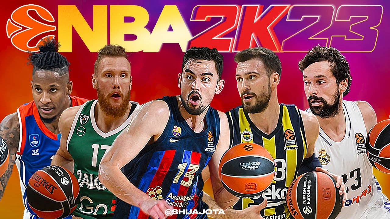 NBA 2K23 REALISTIC EUROLEAGUE ROSTER | PCBASKET 2K23 DEMO