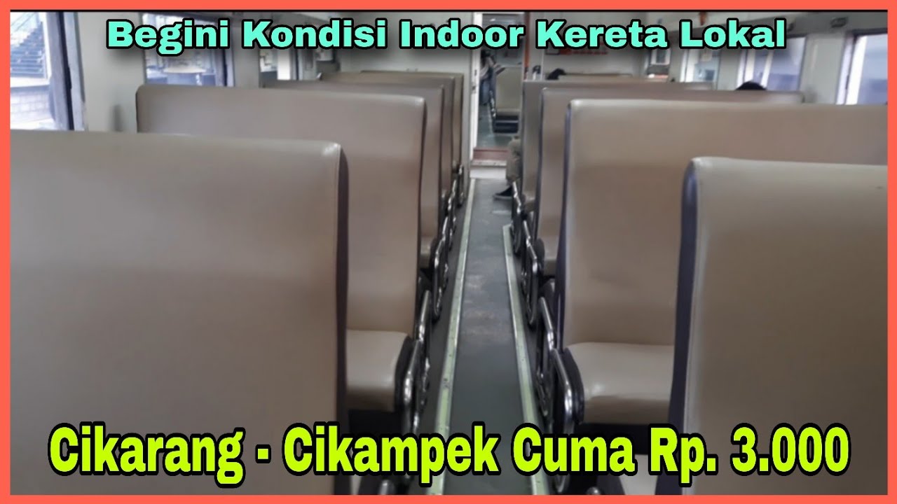 Naik KA Walahar Rute Cikarang - Cikampek : Murah & Nyaman 