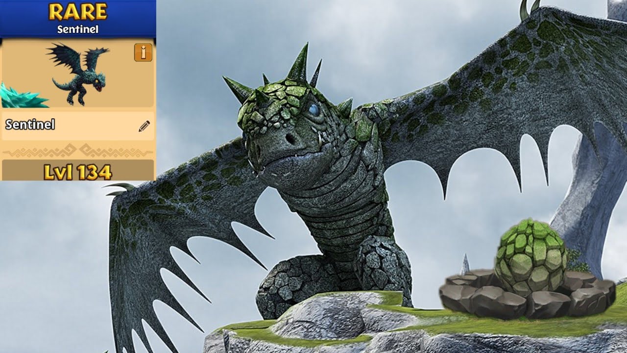 Sentinel Max Level 134 Titan Mode - Dragons:Rise of Berk