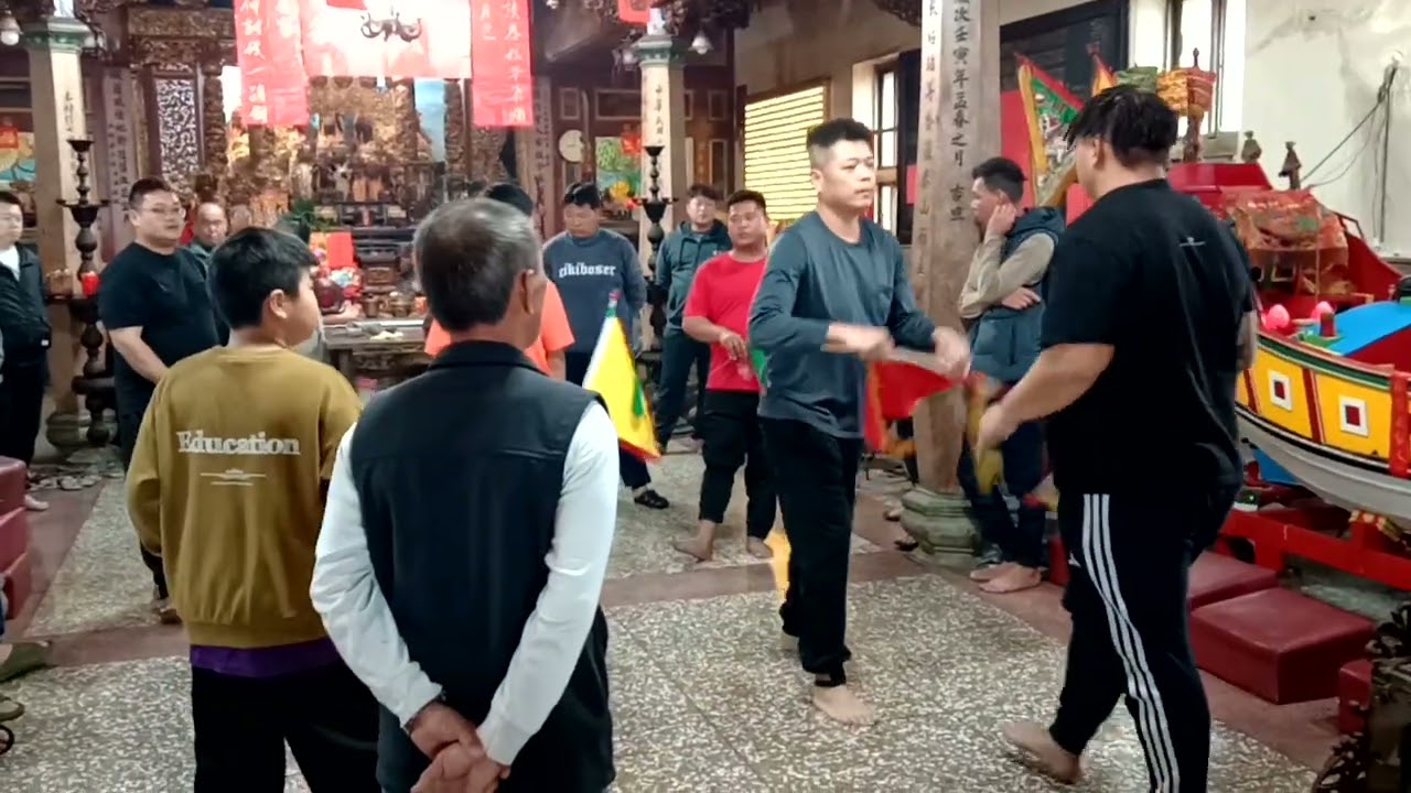 澎湖吉貝武聖殿新科小法練習