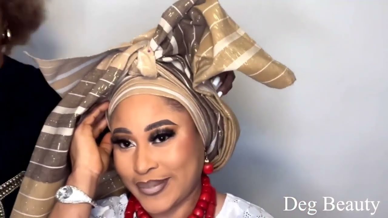 How To Tie Latest Nigeria Gele Headwrap