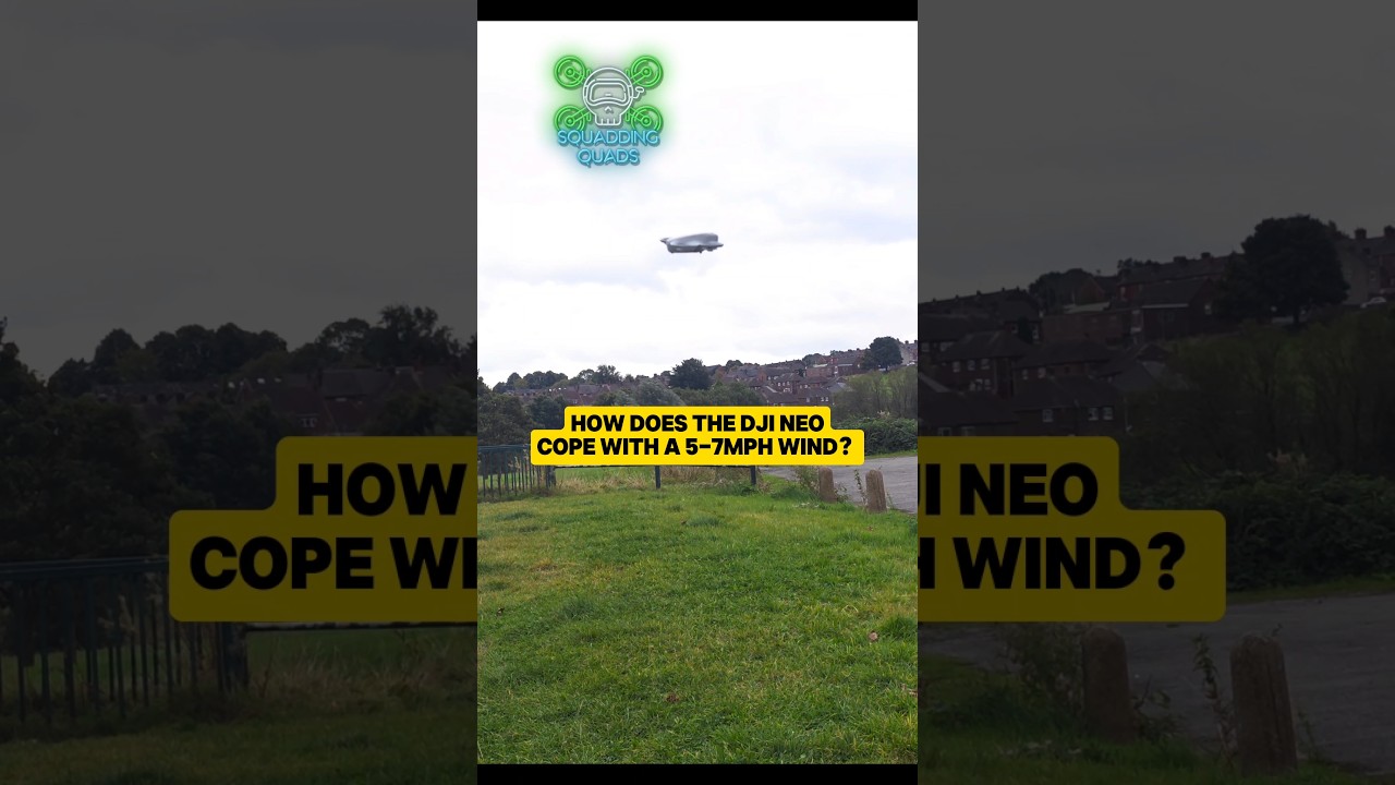DJI NEO Wind Performance Test - HOW BAD IS IT?