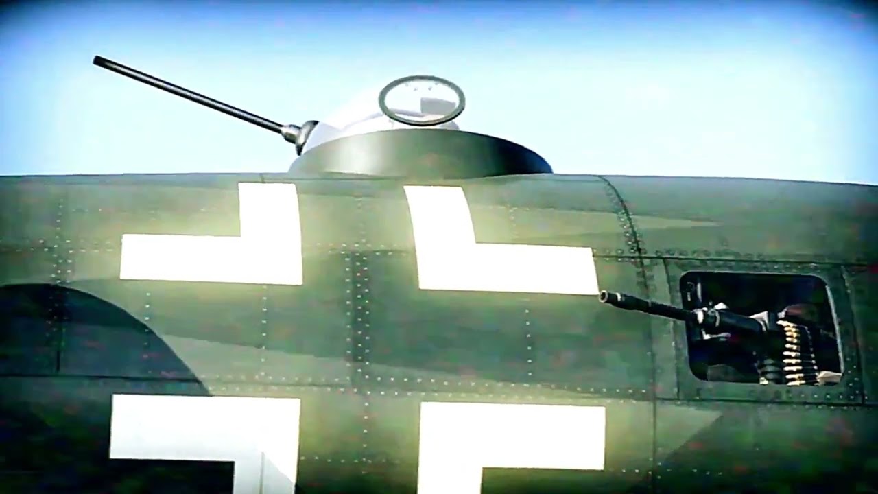 War Thunder- Messerschmitt Nazi Bombers- A Group Of Big Me264 America Bombers- In A What If Scenario
