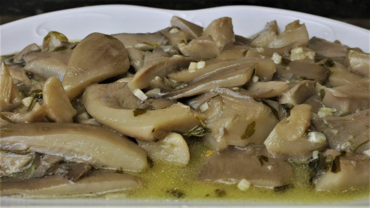 Setas en salsa