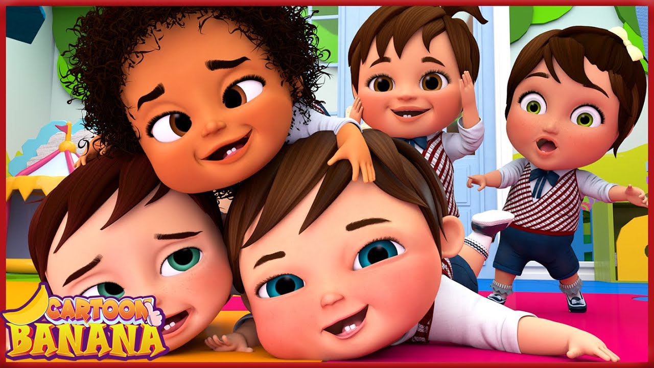 Cinq petits bébés + Collection de comptines populaires | Banana Cartoon LE Français