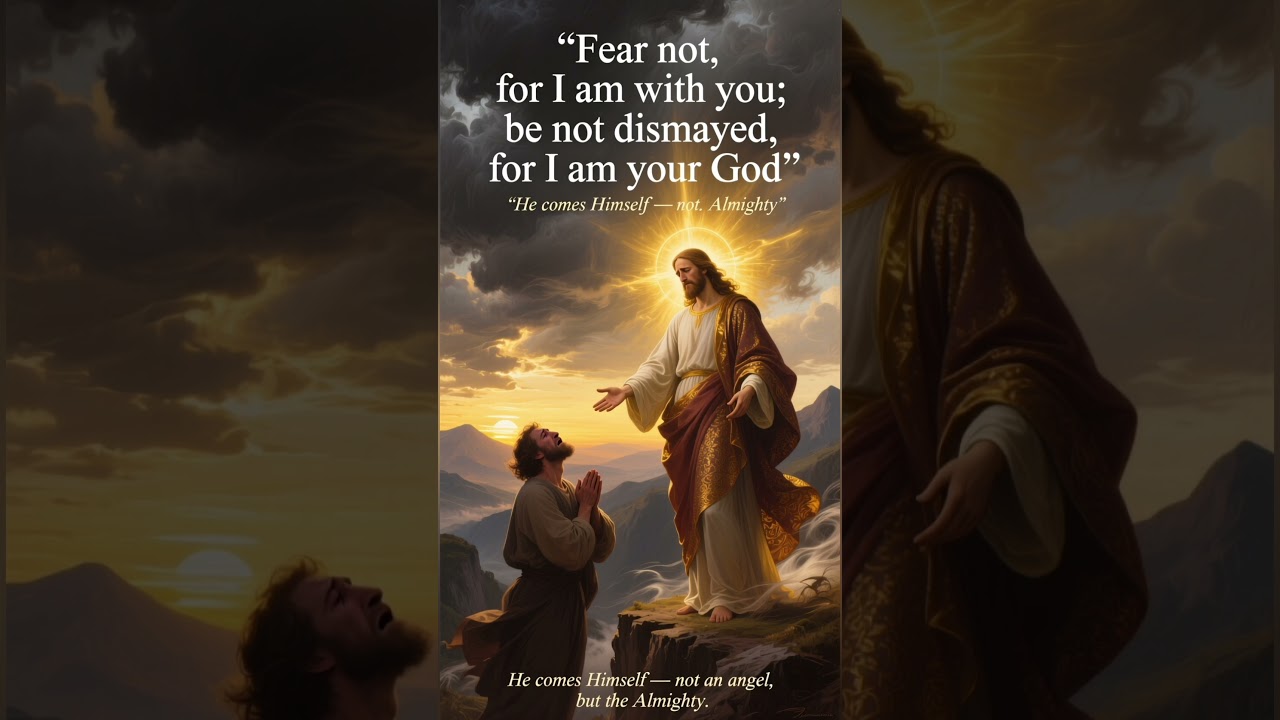 Fear Not, God Is With You | Isaiah 41:10 | Prophetic Word of Encouragement. 🙏📖❤️