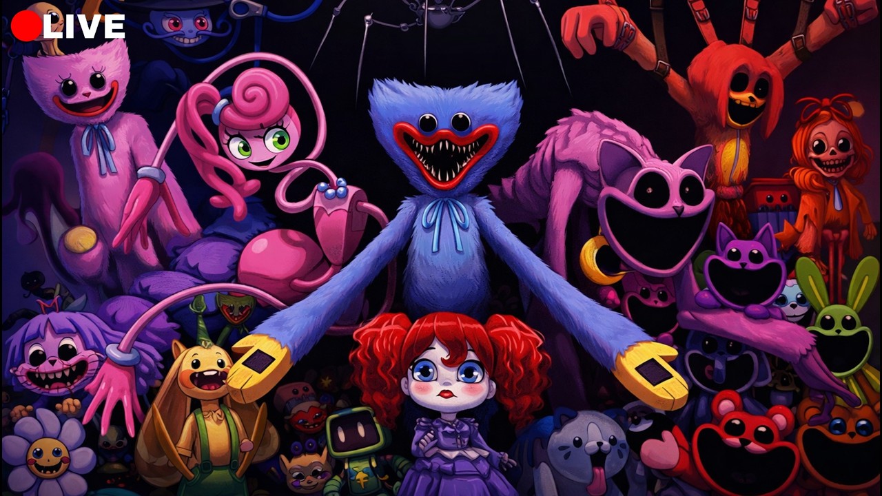 DAY 2: POPPY PLAYTIME CHAPTER 2 COMPLETE 🔴 LIVE | MOMMY SE BACHNA HAI! 😨