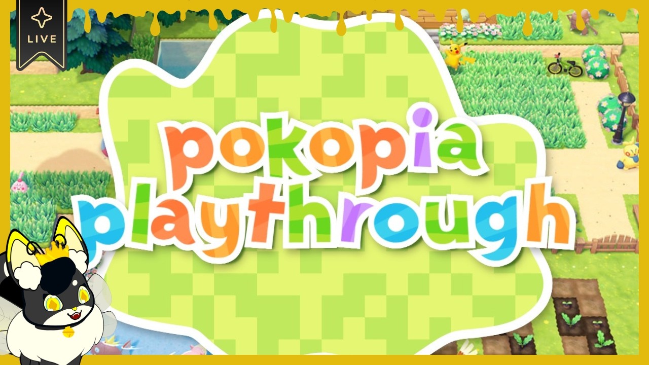 💛 Finishing the pokemon center and Exploring new areas💛| Pokemon Pokopia | Vtuber