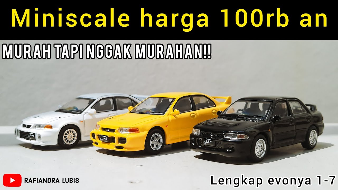 BELI DIECAST HARGA 100RBAN TAPI NGGAK MURAHAN! JKM MITSUBISHI LANCER EVOLUTION