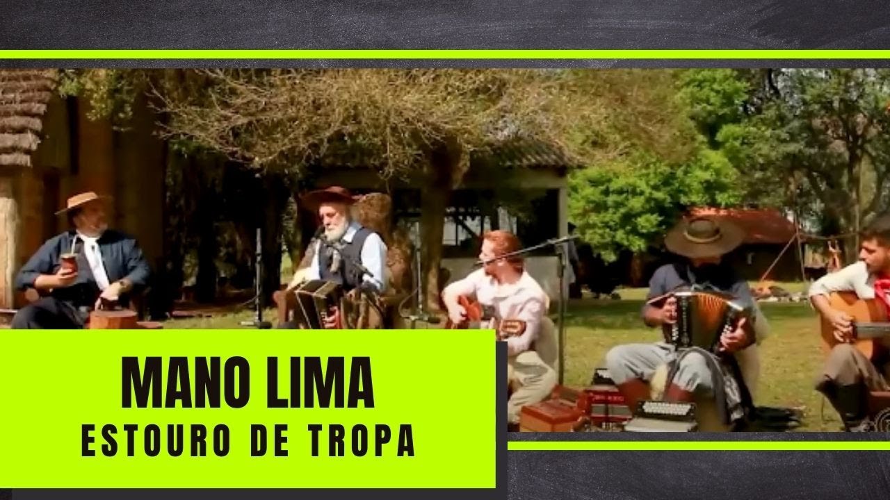 ESTOURO DE TROPA - Mano Lima (Programa De Campo e Alma)