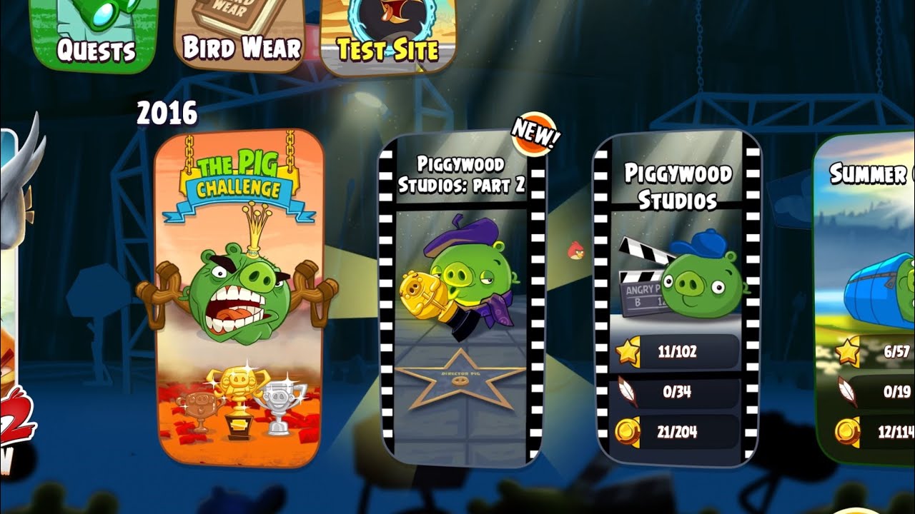 Angry Birds Seasons HD 6.4.0 On iPad 7th Gen iOS 15.6.1 Gameplay
