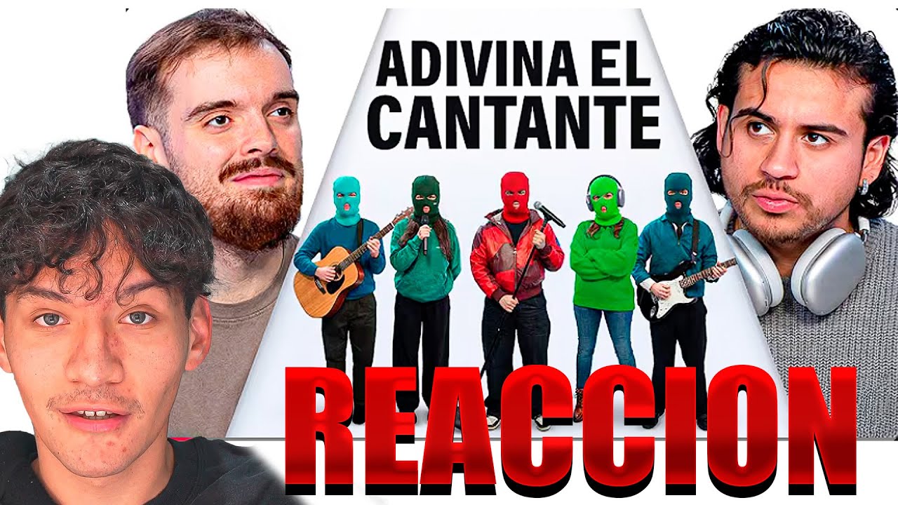 Adivina el Cantante con Fuerza Regida  l REACCION