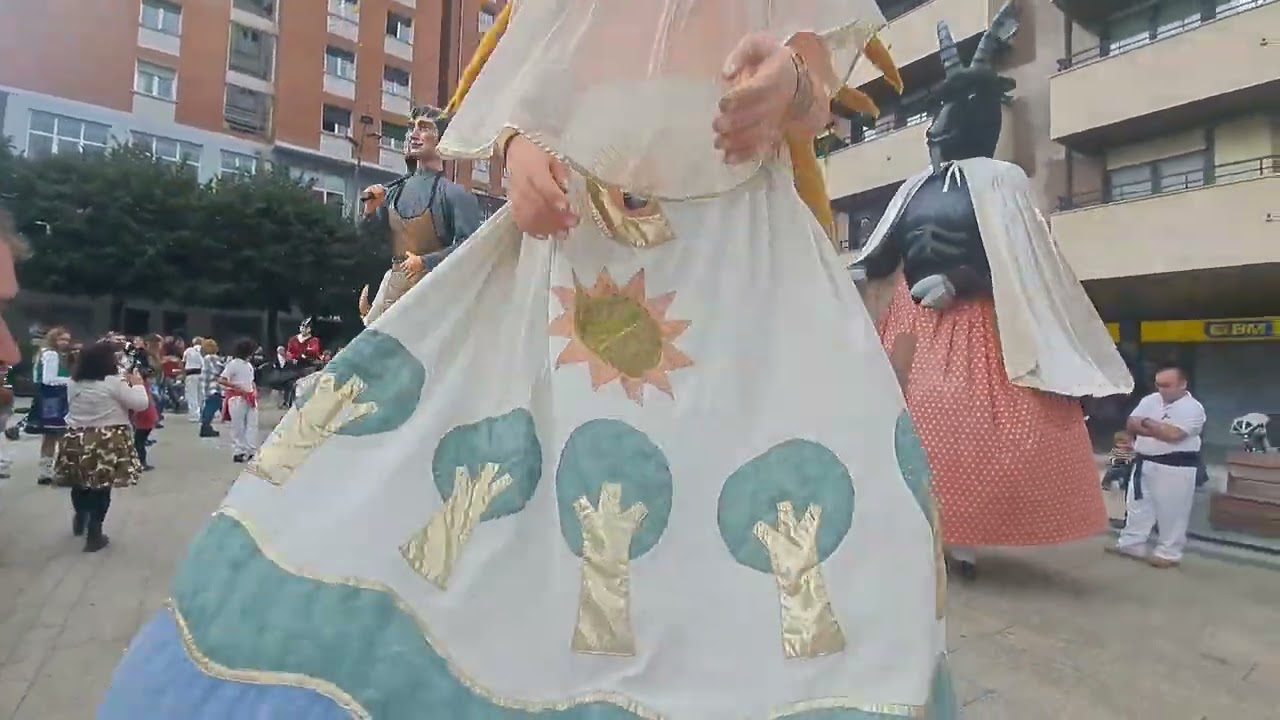 Vals Final y Polonesa Gigantes de Ondalan y Basauri en los San Faustos | 12 de octubre de 2022 🇪🇦